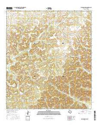 Robinson Draw Texas Current topographic map, 1:24000 scale, 7.5 X 7.5 Minute, Year 2016