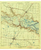 Robstown Texas Historical topographic map, 1:62500 scale, 15 X 15 Minute, Year 1925