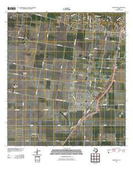 Robstown Texas Historical topographic map, 1:24000 scale, 7.5 X 7.5 Minute, Year 2010