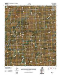Roby Texas Historical topographic map, 1:24000 scale, 7.5 X 7.5 Minute, Year 2010