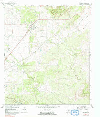 Rochelle Texas Historical topographic map, 1:24000 scale, 7.5 X 7.5 Minute, Year 1963