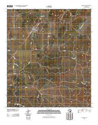 Rochelle Texas Historical topographic map, 1:24000 scale, 7.5 X 7.5 Minute, Year 2010