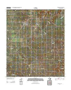 Rochelle Texas Historical topographic map, 1:24000 scale, 7.5 X 7.5 Minute, Year 2012