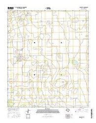 Rochester Texas Current topographic map, 1:24000 scale, 7.5 X 7.5 Minute, Year 2016