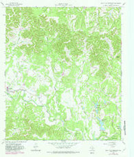 Rock Cliff Reservoir Texas Historical topographic map, 1:24000 scale, 7.5 X 7.5 Minute, Year 1964