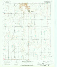 Rock Creek Texas Historical topographic map, 1:24000 scale, 7.5 X 7.5 Minute, Year 1965