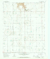 Rock Creek Texas Historical topographic map, 1:24000 scale, 7.5 X 7.5 Minute, Year 1965