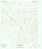 Rock House Draw NW Texas Historical topographic map, 1:24000 scale, 7.5 X 7.5 Minute, Year 1980