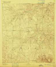 Rock Springs Texas Historical topographic map, 1:125000 scale, 30 X 30 Minute, Year 1893
