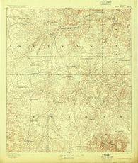 Rock Springs Texas Historical topographic map, 1:125000 scale, 30 X 30 Minute, Year 1893