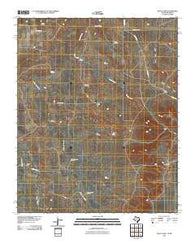 Rock Camp Texas Historical topographic map, 1:24000 scale, 7.5 X 7.5 Minute, Year 2010