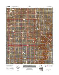 Rock Camp Texas Historical topographic map, 1:24000 scale, 7.5 X 7.5 Minute, Year 2012