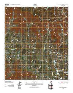 Rock Cliff Reservoir Texas Historical topographic map, 1:24000 scale, 7.5 X 7.5 Minute, Year 2010