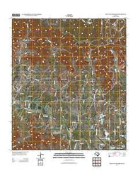 Rock Cliff Reservoir Texas Historical topographic map, 1:24000 scale, 7.5 X 7.5 Minute, Year 2013