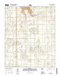 Rock Creek Texas Current topographic map, 1:24000 scale, 7.5 X 7.5 Minute, Year 2016