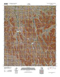 Rock House Draw NW Texas Historical topographic map, 1:24000 scale, 7.5 X 7.5 Minute, Year 2010