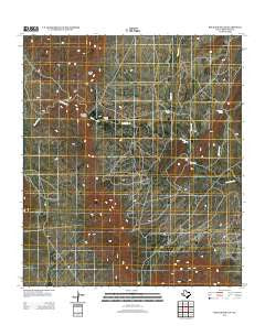 Rock House Gap Texas Historical topographic map, 1:24000 scale, 7.5 X 7.5 Minute, Year 2012