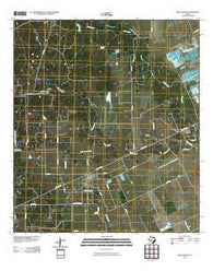 Rock Island Texas Historical topographic map, 1:24000 scale, 7.5 X 7.5 Minute, Year 2010
