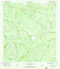 Rockaway Creek Texas Historical topographic map, 1:24000 scale, 7.5 X 7.5 Minute, Year 1969