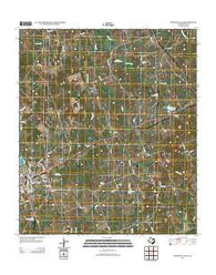 Rockdale East Texas Historical topographic map, 1:24000 scale, 7.5 X 7.5 Minute, Year 2013