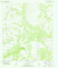 Rocker B Ranch Texas Historical topographic map, 1:24000 scale, 7.5 X 7.5 Minute, Year 1973