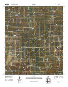 Rocker B Ranch Texas Historical topographic map, 1:24000 scale, 7.5 X 7.5 Minute, Year 2010