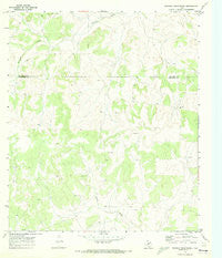 Rocking Chair Ranch Texas Historical topographic map, 1:24000 scale, 7.5 X 7.5 Minute, Year 1970