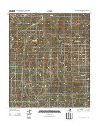 Rocking Chair Ranch Texas Historical topographic map, 1:24000 scale, 7.5 X 7.5 Minute, Year 2012