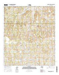 Rocking Chair Ranch Texas Current topographic map, 1:24000 scale, 7.5 X 7.5 Minute, Year 2016