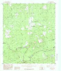 Rockland Texas Historical topographic map, 1:24000 scale, 7.5 X 7.5 Minute, Year 1984