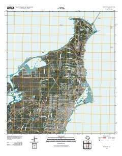 Rockport Texas Historical topographic map, 1:24000 scale, 7.5 X 7.5 Minute, Year 2010