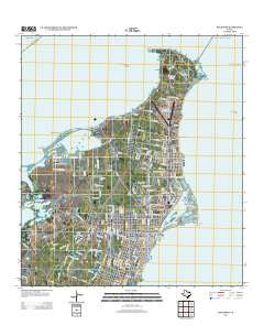 Rockport Texas Historical topographic map, 1:24000 scale, 7.5 X 7.5 Minute, Year 2013