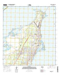 Rockport Texas Current topographic map, 1:24000 scale, 7.5 X 7.5 Minute, Year 2016