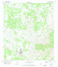 Rocksprings Texas Historical topographic map, 1:24000 scale, 7.5 X 7.5 Minute, Year 1971