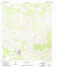 Rocksprings Texas Historical topographic map, 1:24000 scale, 7.5 X 7.5 Minute, Year 1971
