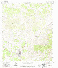 Rocksprings Texas Historical topographic map, 1:24000 scale, 7.5 X 7.5 Minute, Year 1971
