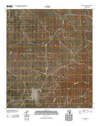 Rocksprings Texas Historical topographic map, 1:24000 scale, 7.5 X 7.5 Minute, Year 2010