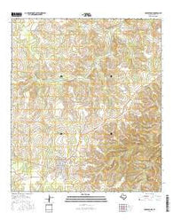 Rocksprings Texas Current topographic map, 1:24000 scale, 7.5 X 7.5 Minute, Year 2016