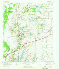 Rockwall Texas Historical topographic map, 1:24000 scale, 7.5 X 7.5 Minute, Year 1963