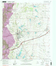 Rockwall Texas Historical topographic map, 1:24000 scale, 7.5 X 7.5 Minute, Year 1963