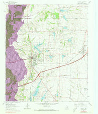 Rockwall Texas Historical topographic map, 1:24000 scale, 7.5 X 7.5 Minute, Year 1963
