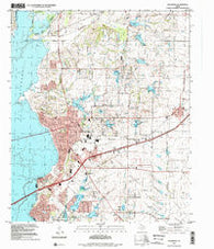 Rockwall Texas Historical topographic map, 1:24000 scale, 7.5 X 7.5 Minute, Year 1995