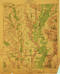Rockwall Texas Historical topographic map, 1:31680 scale, 7.5 X 7.5 Minute, Year 1912