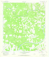 Rocky Creek Texas Historical topographic map, 1:24000 scale, 7.5 X 7.5 Minute, Year 1961
