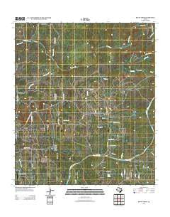 Rocky Creek Texas Historical topographic map, 1:24000 scale, 7.5 X 7.5 Minute, Year 2012