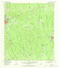 Roganville Texas Historical topographic map, 1:62500 scale, 15 X 15 Minute, Year 1955