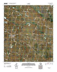 Rogers Texas Historical topographic map, 1:24000 scale, 7.5 X 7.5 Minute, Year 2010