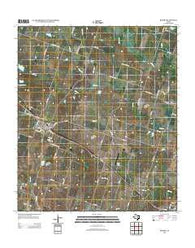 Rogers Texas Historical topographic map, 1:24000 scale, 7.5 X 7.5 Minute, Year 2013