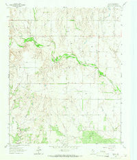 Rolla Texas Historical topographic map, 1:24000 scale, 7.5 X 7.5 Minute, Year 1964