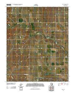 Rolla Texas Historical topographic map, 1:24000 scale, 7.5 X 7.5 Minute, Year 2010